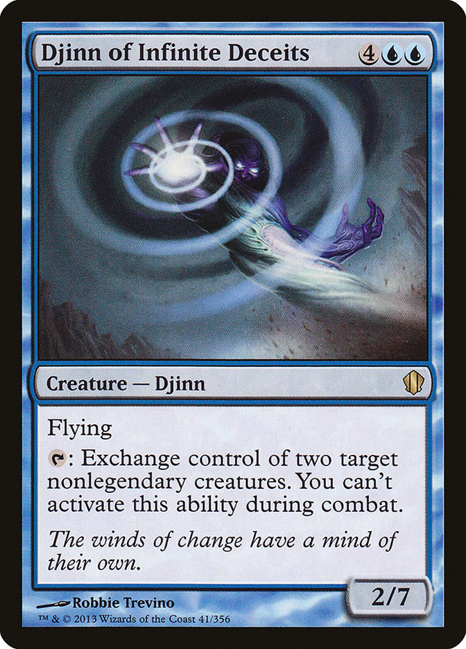 Djinn of Infinite Deceits [Commander 2013] | Gamers Paradise