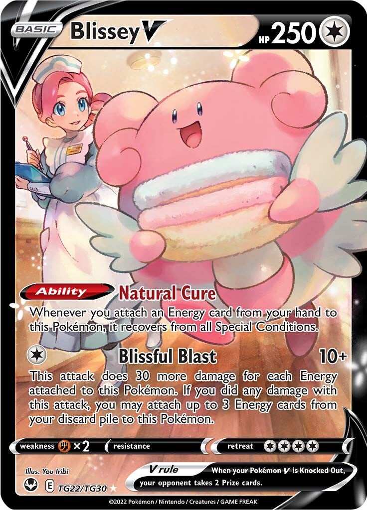 Blissey V (TG22/TG30) [Sword & Shield: Silver Tempest] | Gamers Paradise