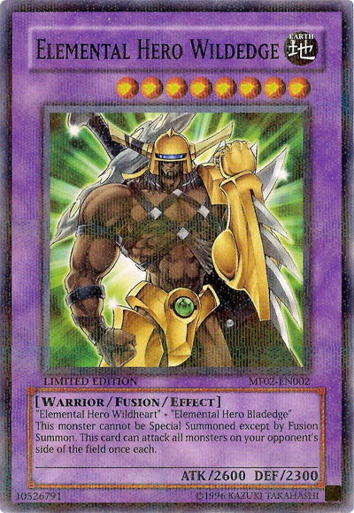 Elemental Hero Wildedge [MF02-EN002] Rare | Gamers Paradise