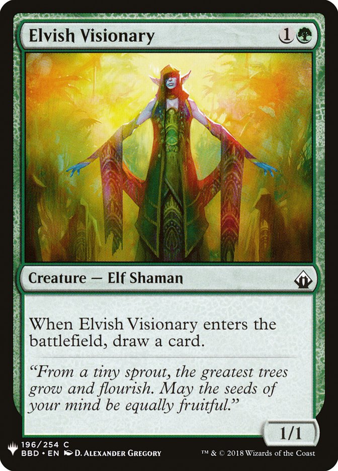 Elvish Visionary [Mystery Booster] | Gamers Paradise