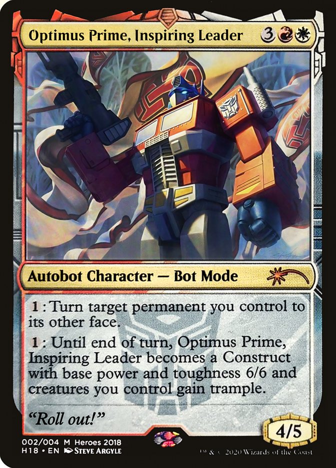Optimus Prime, Inspiring Leader [Heroes of the Realm 2018] | Gamers Paradise