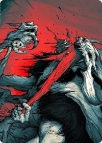 Vorinclex, Monstrous Raider 2 Art Card [Kaldheim Art Series] | Gamers Paradise