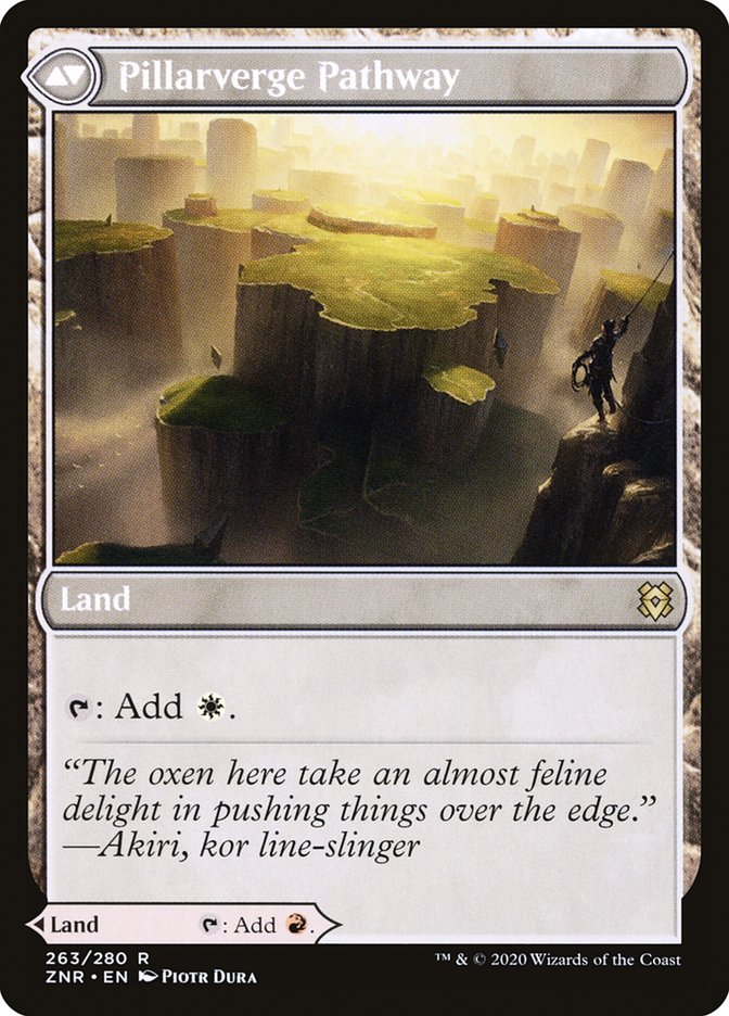 Needleverge Pathway // Pillarverge Pathway [Zendikar Rising] | Gamers Paradise