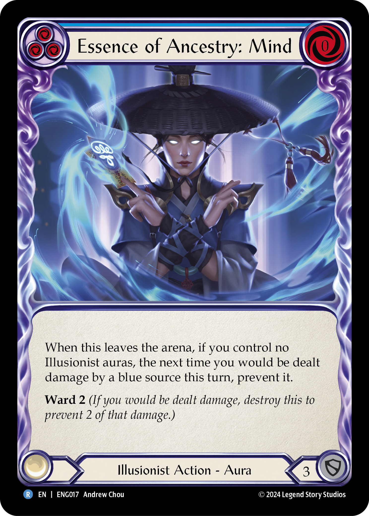 Essence of Ancestry: Mind [ENG017] (Part the Mistveil Enigma Blitz Deck) | Gamers Paradise