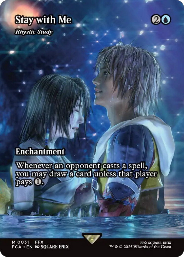 Stay with Me - Rhystic Study (Showcase) [FINAL FANTASY : Through the Ages] | Gamers Paradise