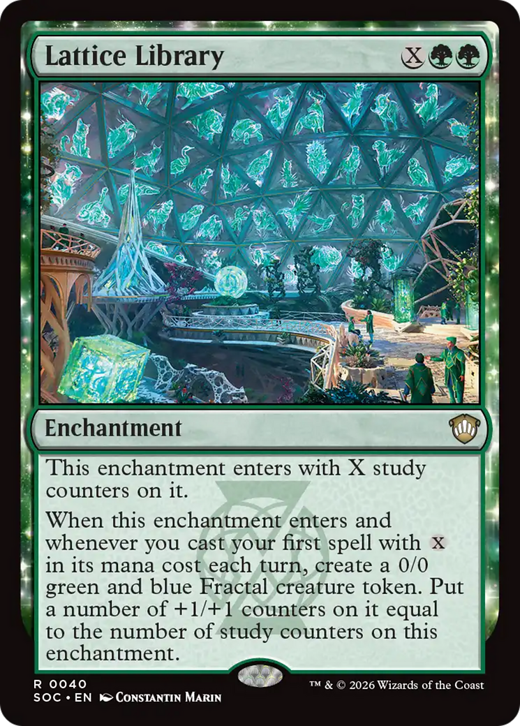 Lattice Library [Secrets of Strixhaven Commander] | Gamers Paradise