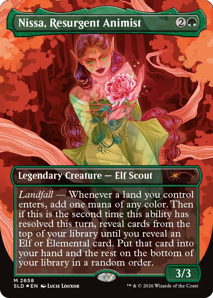 Nissa, Resurgent Animist [Secret Lair Drop Series] | Gamers Paradise