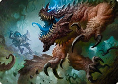 Basilisk Art Card [Dungeons & Dragons: Adventures in the Forgotten Realms Art Series] | Gamers Paradise