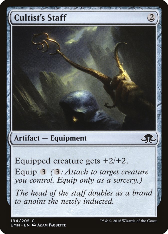 Cultist's Staff [Eldritch Moon] | Gamers Paradise