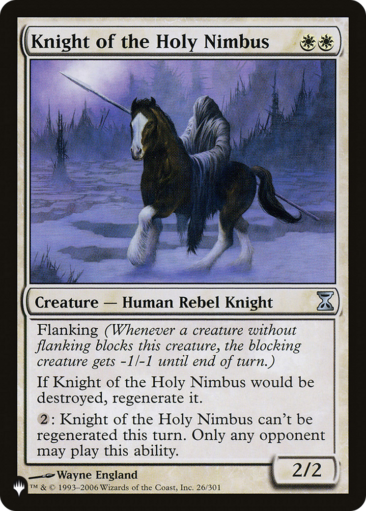 Knight of the Holy Nimbus [The List] | Gamers Paradise