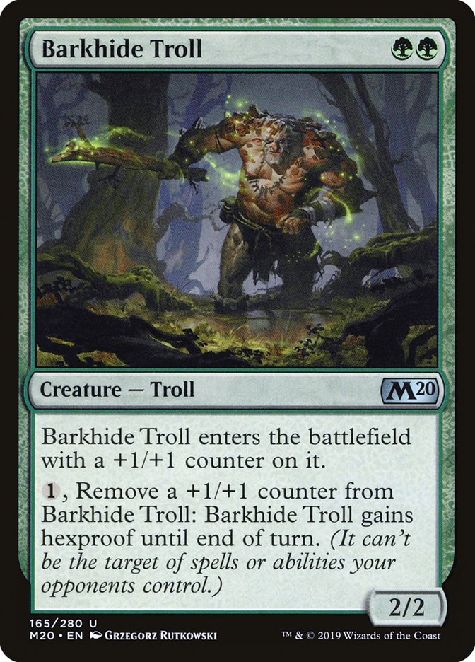 Barkhide Troll [Core Set 2020] | Gamers Paradise