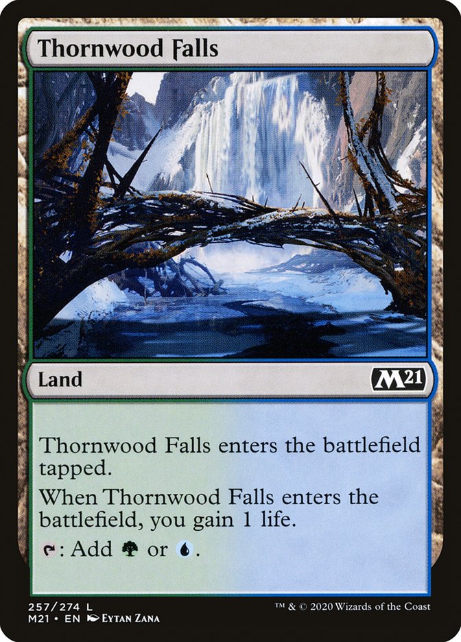 Thornwood Falls [Core Set 2021] | Gamers Paradise