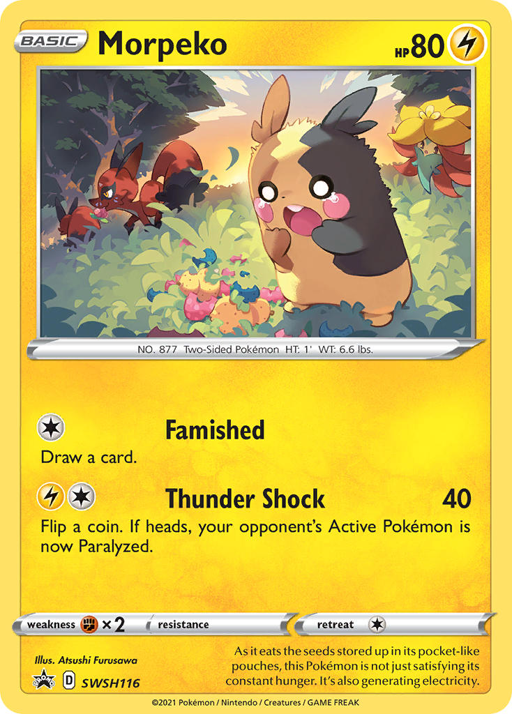 Morpeko (SWSH116) [Sword & Shield: Black Star Promos] | Gamers Paradise