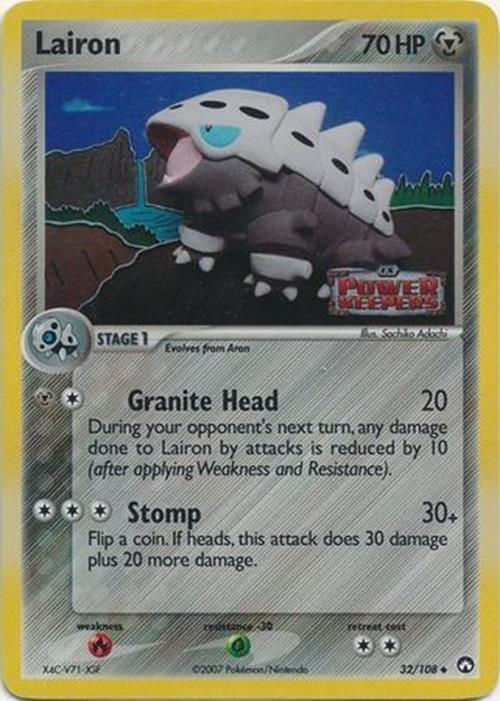Lairon (32/108) (Stamped) [EX: Power Keepers] | Gamers Paradise