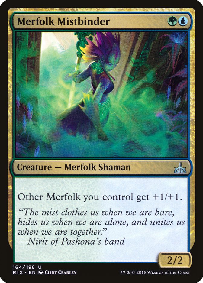 Merfolk Mistbinder [Rivals of Ixalan] | Gamers Paradise