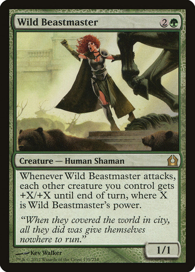 Wild Beastmaster [Return to Ravnica] | Gamers Paradise