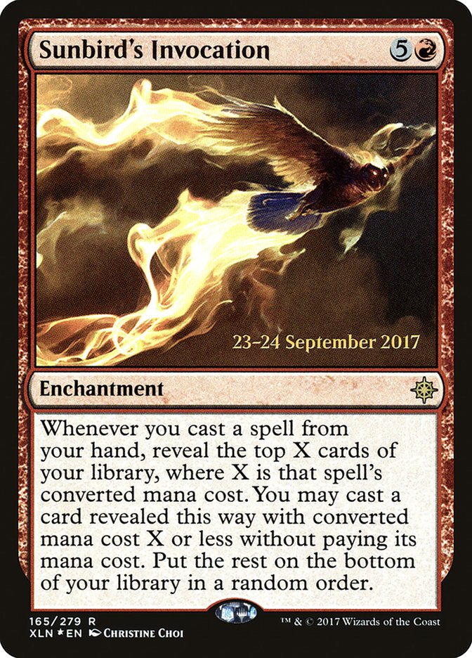 Sunbird's Invocation [Ixalan Prerelease Promos] | Gamers Paradise