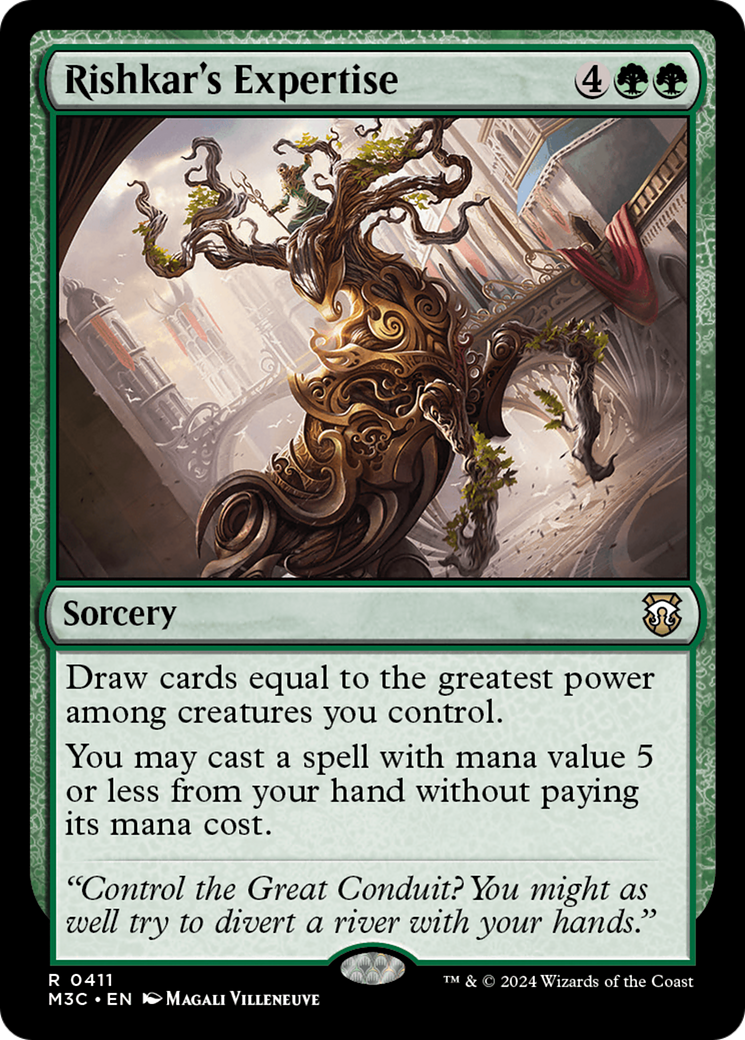 Rishkar's Expertise (Ripple Foil) [Modern Horizons 3 Commander] | Gamers Paradise