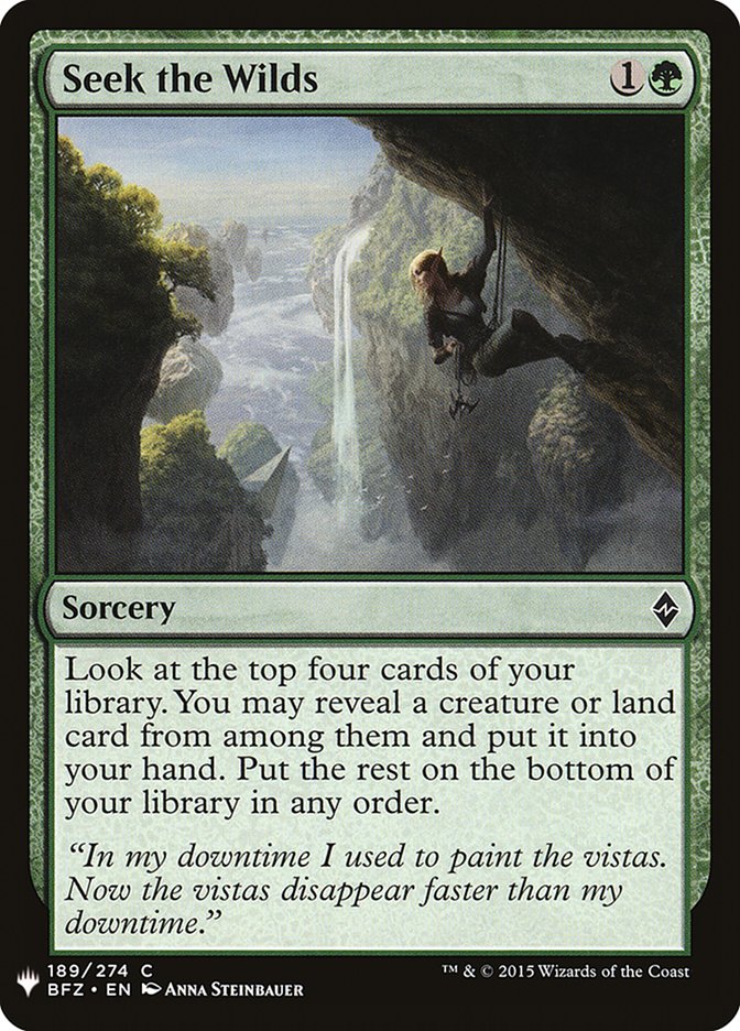 Seek the Wilds [Mystery Booster] | Gamers Paradise