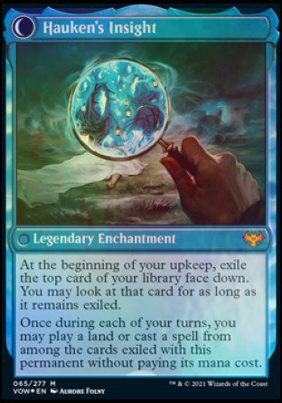 Jacob Hauken, Inspector // Hauken's Insight [Innistrad: Crimson Vow Prerelease Promos] | Gamers Paradise