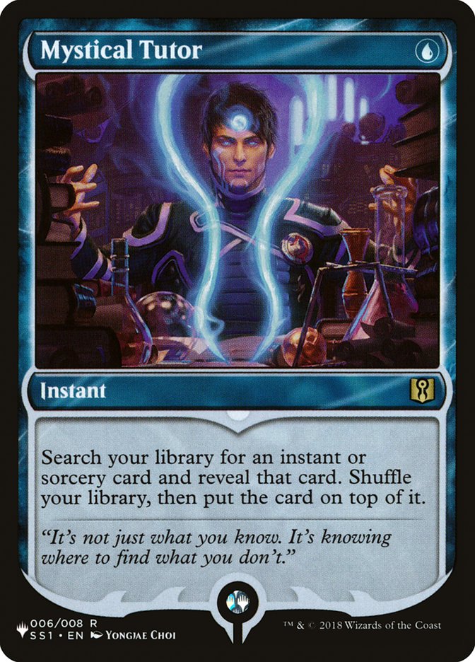 Mystical Tutor [The List] | Gamers Paradise