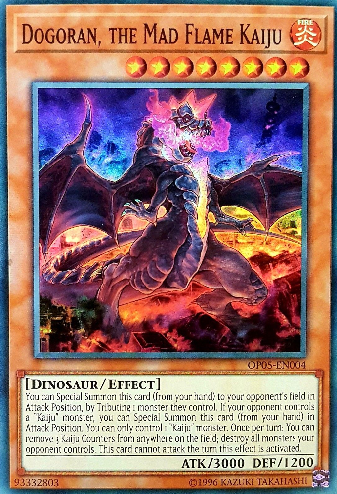 Dogoran, the Mad Flame Kaiju [OP05-EN004] Super Rare | Gamers Paradise
