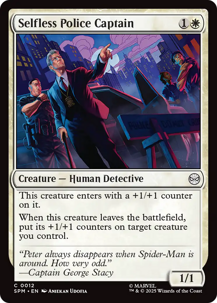 Selfless Police Captain [Marvel's Spider-Man] | Gamers Paradise