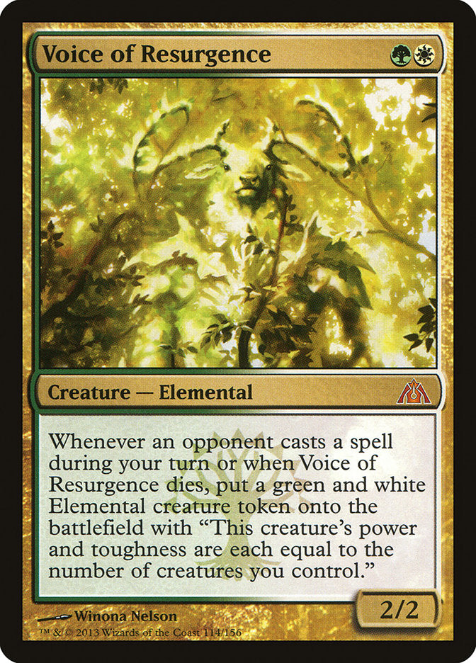Voice of Resurgence [Dragon's Maze] | Gamers Paradise
