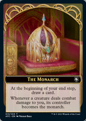Dragon Spirit // The Monarch Double-Sided Token [Dungeons & Dragons: Adventures in the Forgotten Realms Commander Tokens] | Gamers Paradise