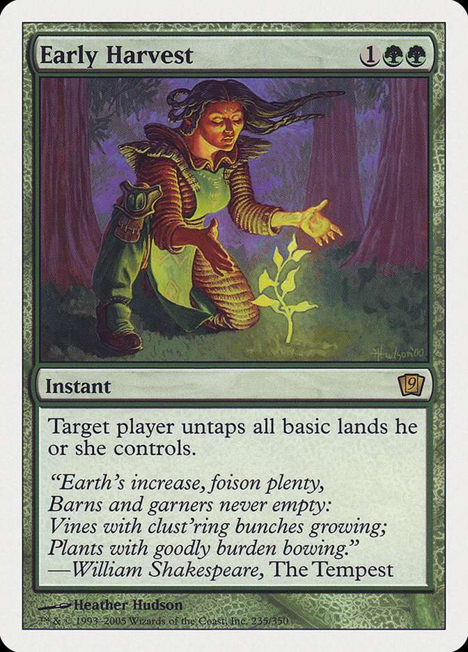 Early Harvest [Ninth Edition] | Gamers Paradise