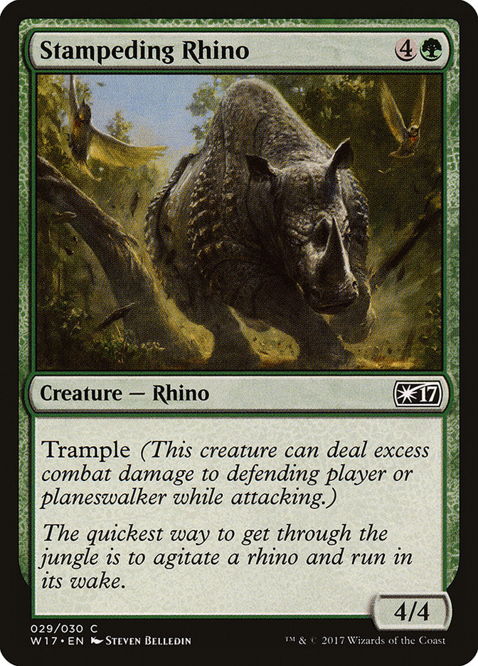 Stampeding Rhino [Welcome Deck 2017] | Gamers Paradise