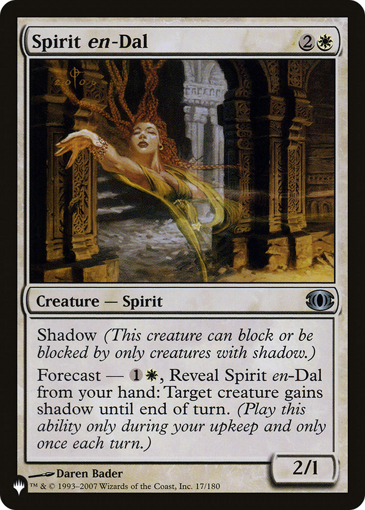 Spirit en-Dal [The List Reprints] | Gamers Paradise