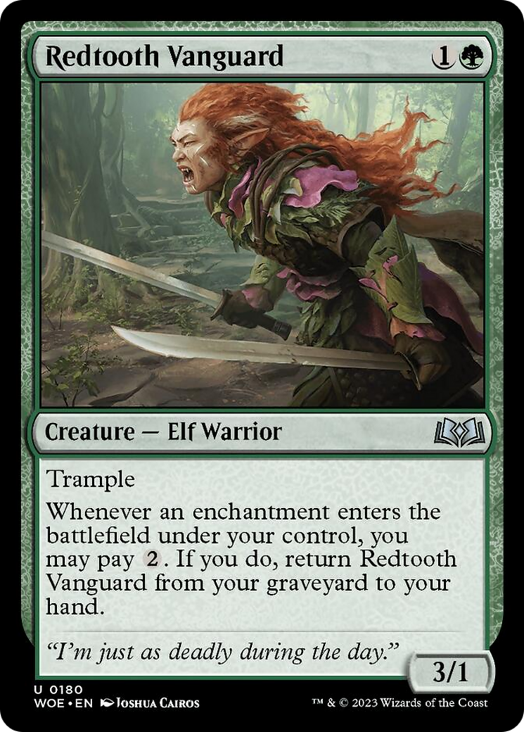 Redtooth Vanguard [Wilds of Eldraine] | Gamers Paradise