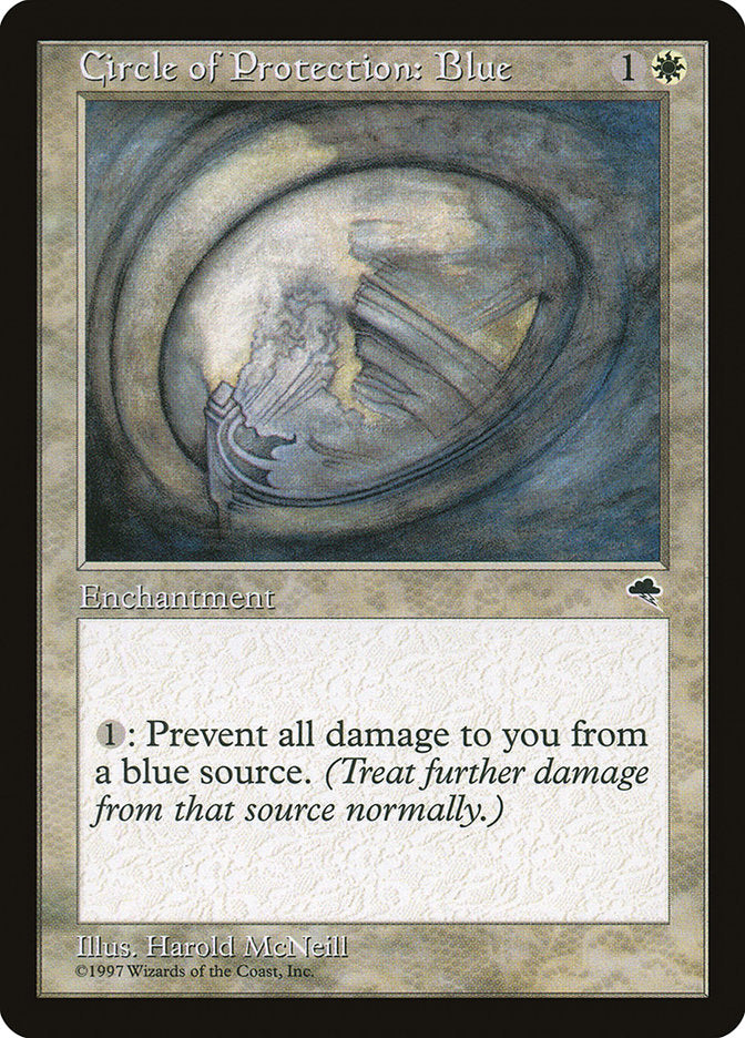 Circle of Protection: Blue [Tempest] | Gamers Paradise