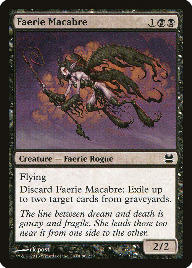 Faerie Macabre [Modern Masters] | Gamers Paradise