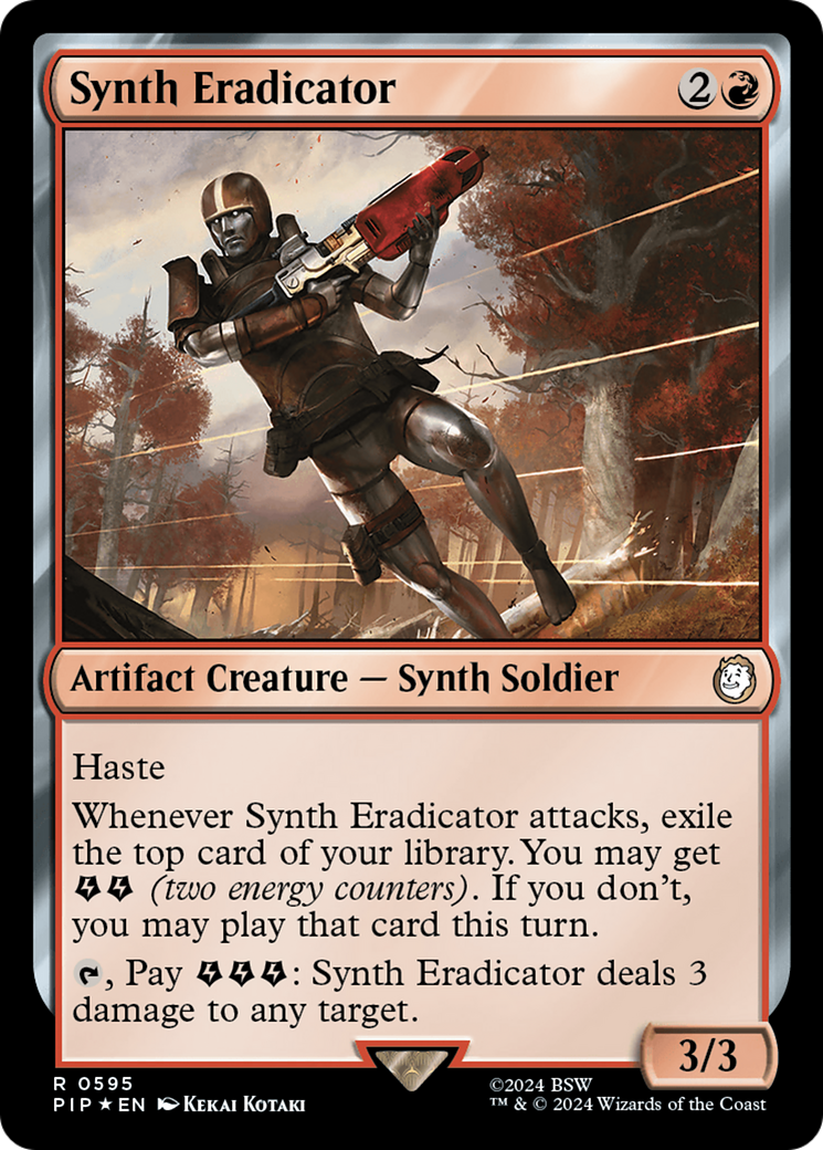 Synth Eradicator (Surge Foil) [Fallout] | Gamers Paradise