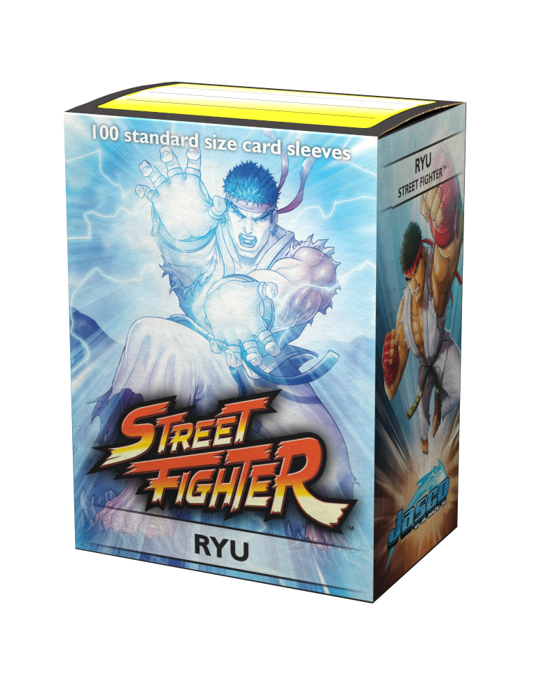 Dragon Shield: Standard 100ct Art Sleeves - Street Fighter Ryu (Classic) | Gamers Paradise