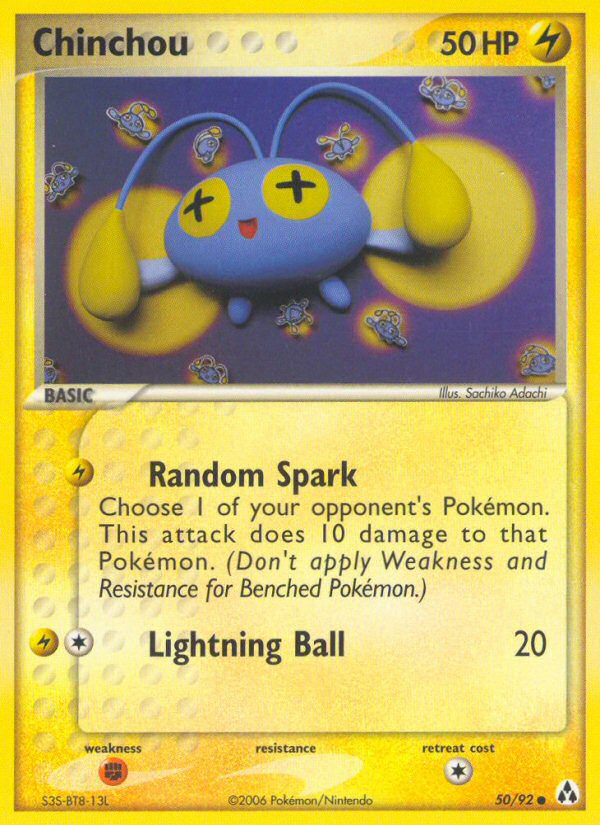 Chinchou (50/92) [EX: Legend Maker] | Gamers Paradise