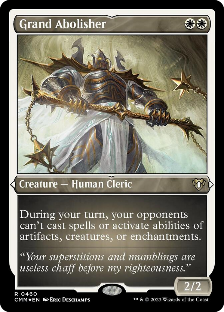 Grand Abolisher (Foil Etched) [Commander Masters] | Gamers Paradise