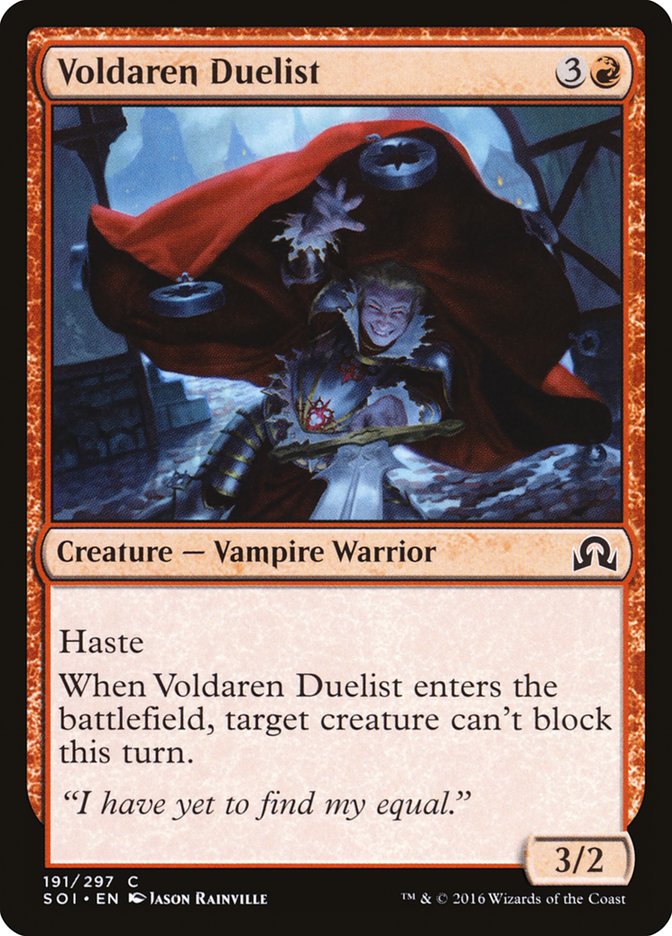 Voldaren Duelist [Shadows over Innistrad] | Gamers Paradise
