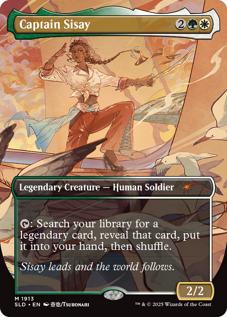 Captain Sisay (1913) (Rainbow Foil) [Secret Lair Drop Series] | Gamers Paradise