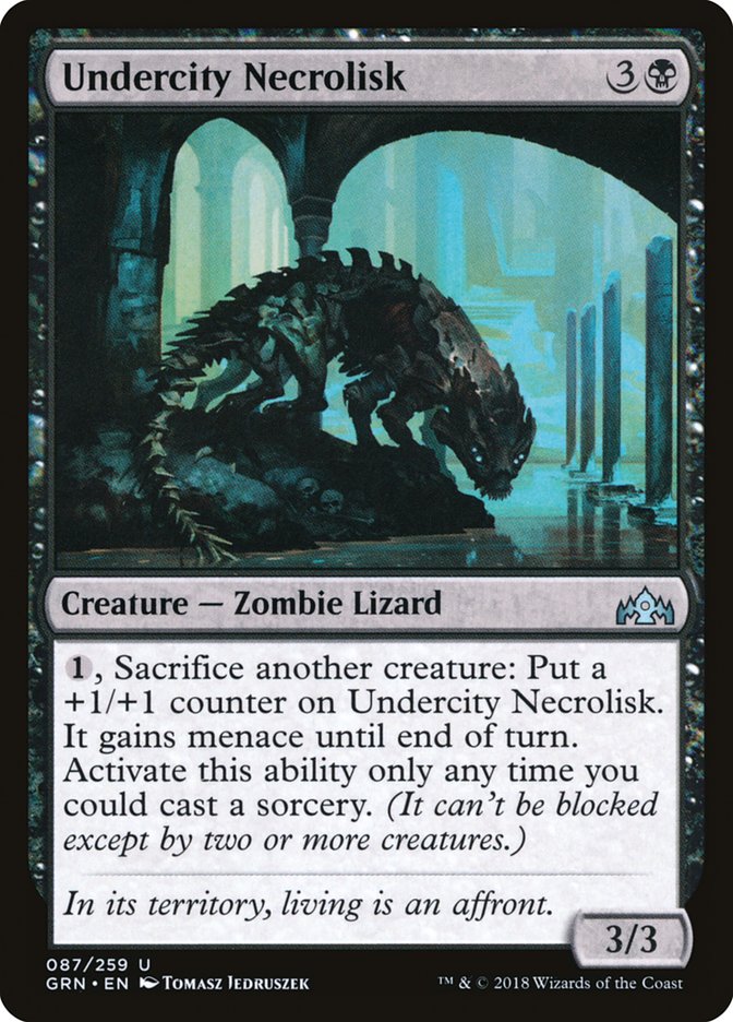 Undercity Necrolisk [Guilds of Ravnica] | Gamers Paradise