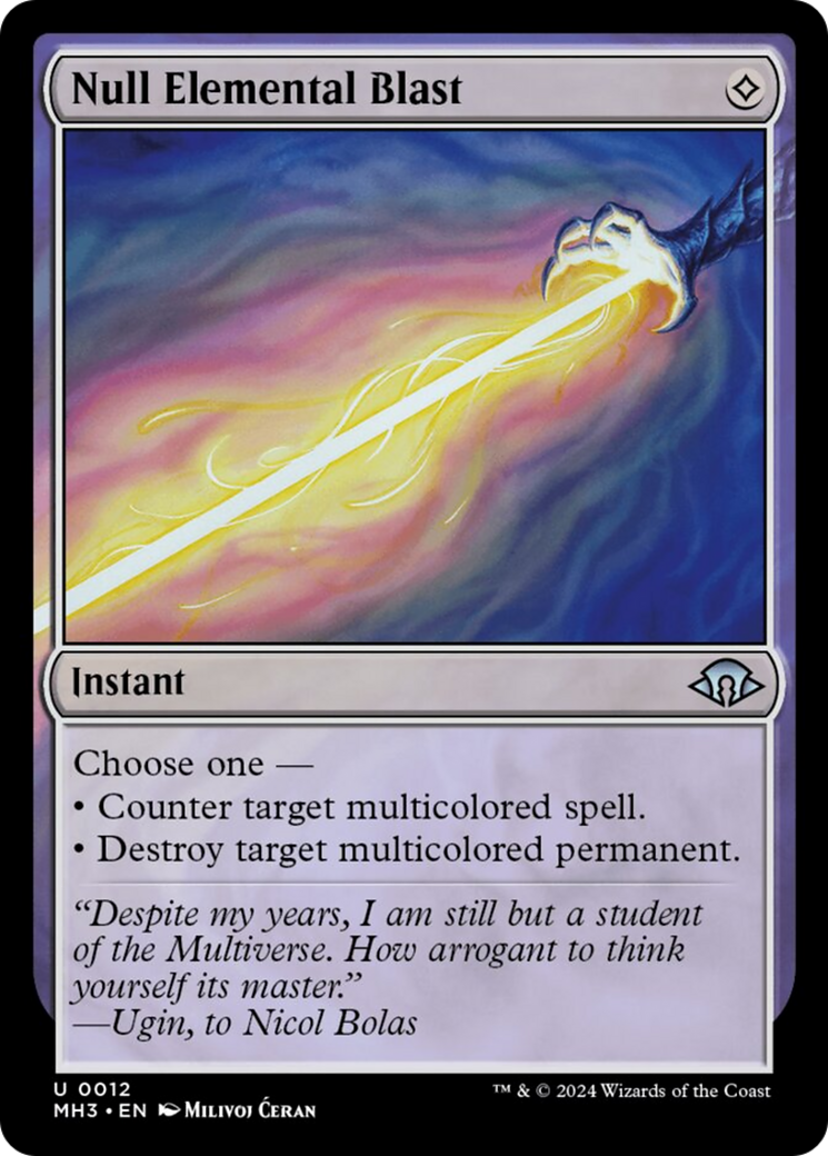 Null Elemental Blast [Modern Horizons 3] | Gamers Paradise