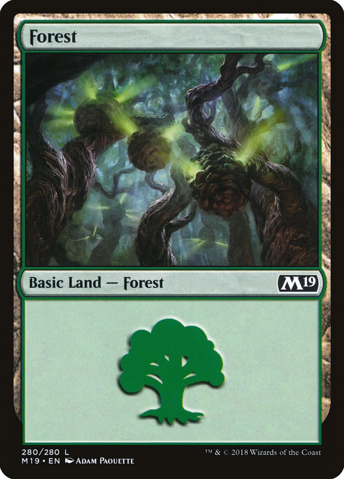 Forest (280) [Core Set 2019] | Gamers Paradise