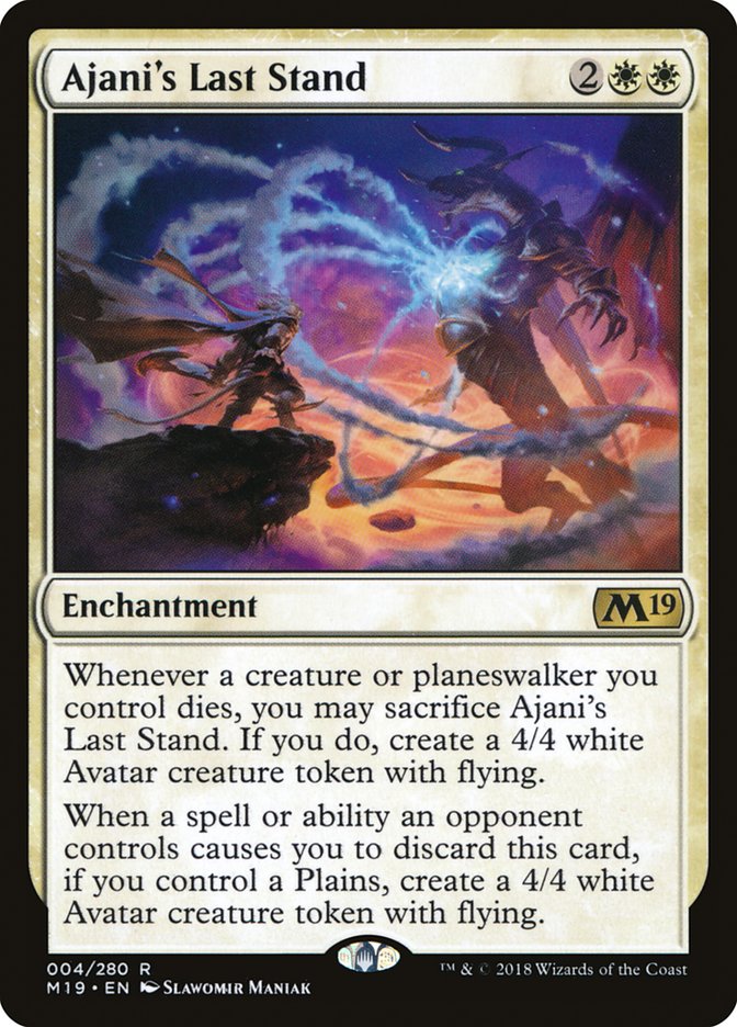 Ajani's Last Stand [Core Set 2019] | Gamers Paradise