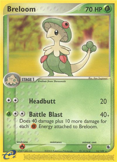 Breloom (16/109) [EX: Ruby & Sapphire] | Gamers Paradise