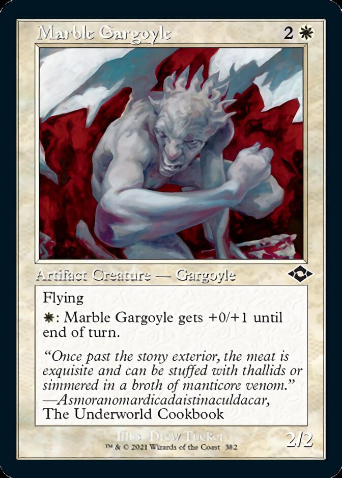 Marble Gargoyle (Retro Foil Etched) [Modern Horizons 2] | Gamers Paradise