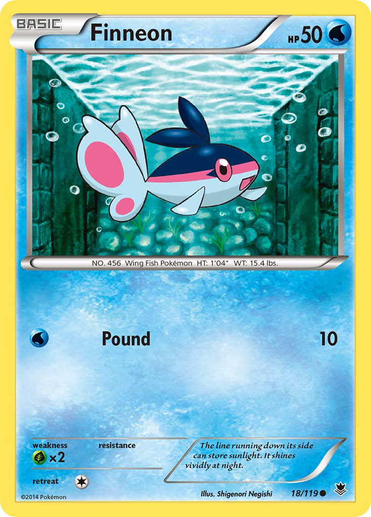 Finneon (18/119) [XY: Phantom Forces] | Gamers Paradise