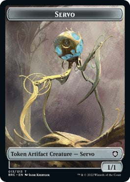 Myr // Servo Double-Sided Token [The Brothers' War Commander Tokens] | Gamers Paradise