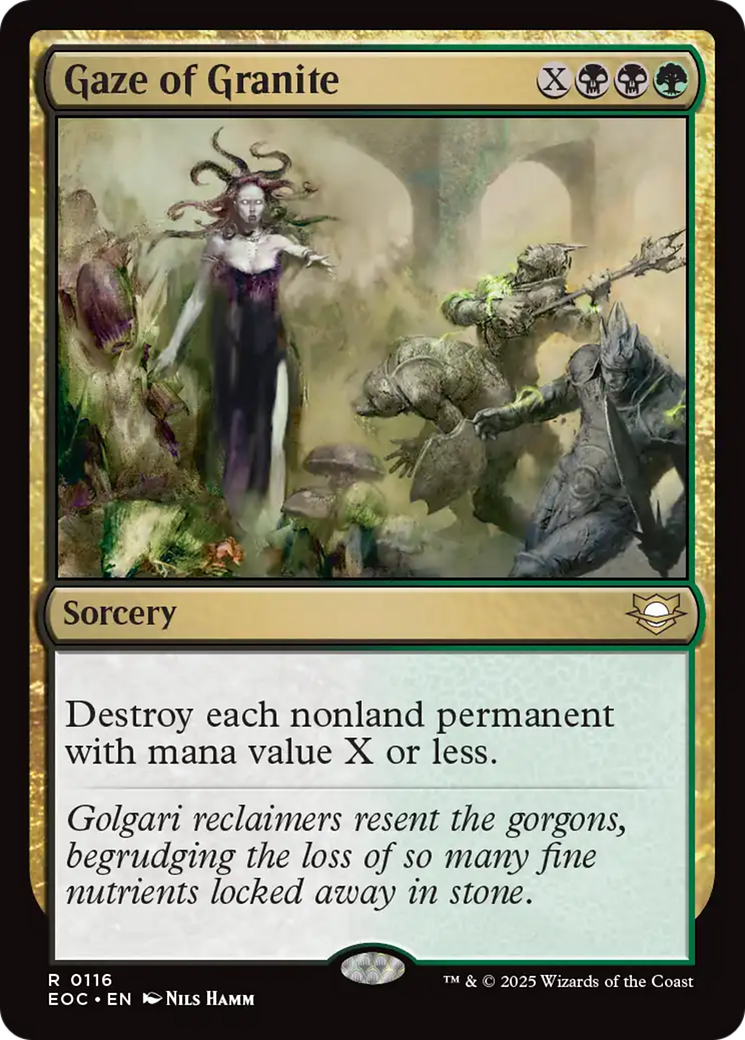 Gaze of Granite [Edge of Eternities Commander] | Gamers Paradise